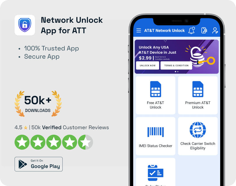 Network Unlock App for ATT