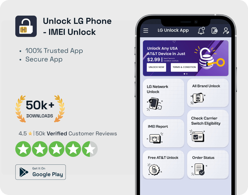 Unlock LG Phone - IMEI Unlock
